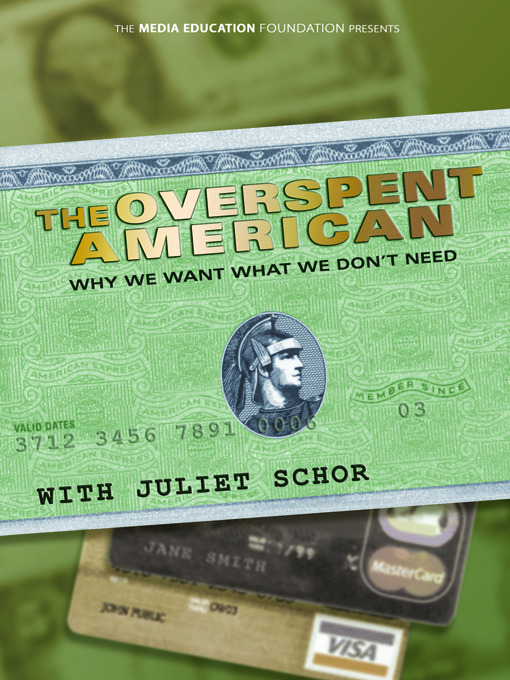 Title details for The Overspent American by Sut Jhally - Available